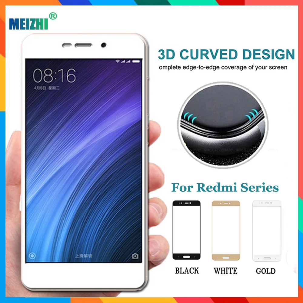 

Tempered glass For Xiaomi Redmi 4X Glass For Xiaomi Xiomi Xaomi Redmi 4X Note 4 x 4A 3D Full cover Screen Protector Film Case