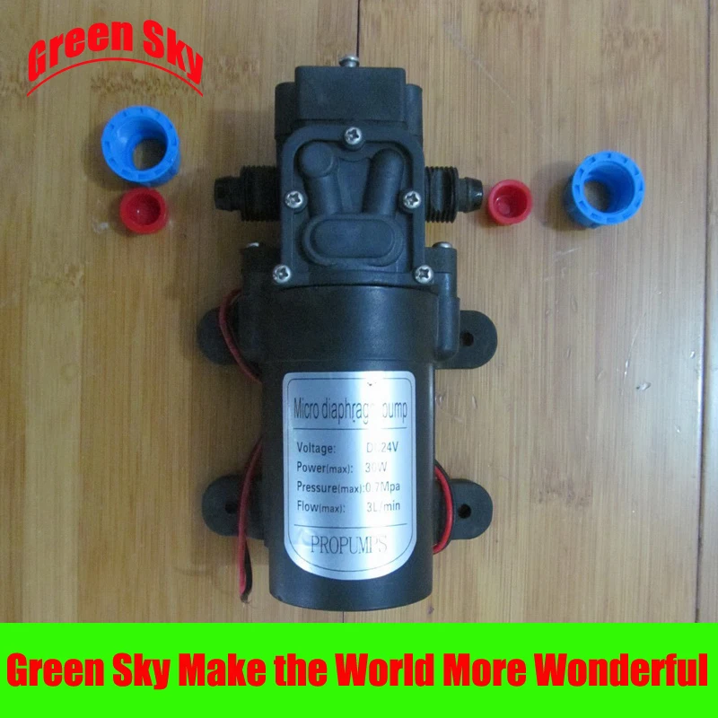 

Hot Selling diaphragm 30W water pump 12v high pressure