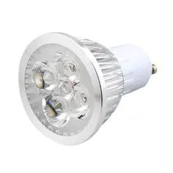 6W 4 светодиодный GU10 прожектор высокой интенсивности света в помещении, светодиодный светильник, лампочка направленного света
