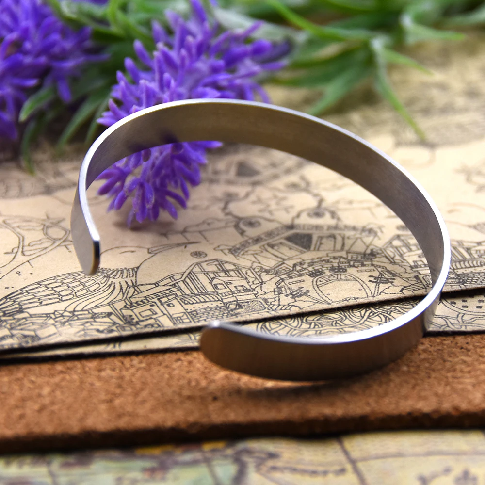 Stainless Steel Cuff Bracelet My Hero Wears Kevlar For Women Men Stainless Steel Cuff Bracelet My Hero Wears Kevlar For Women Men Handmade Bangle Inspirational Jewelry Gift China Import Goods In Bangles From