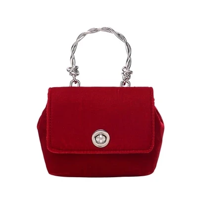 Новая роскошная брендовая модная бархатная женская сумка через плечо, женская сумка-мессенджер на цепочке, сумки через плечо от известного дизайнера, красные сумки с замком