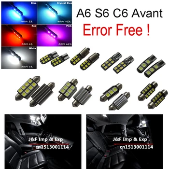

20 pcs canbus error free LED bulb Interior dome map Light Kit Package for A6 S6 C6 Avant(2005-2011)