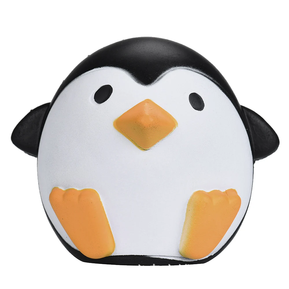 Hot Simulation Kawaii Soft Cute Penguin Pet Squishy Squeeze Toy Slow Rising for Children Relieves Stress Anxiety Attention