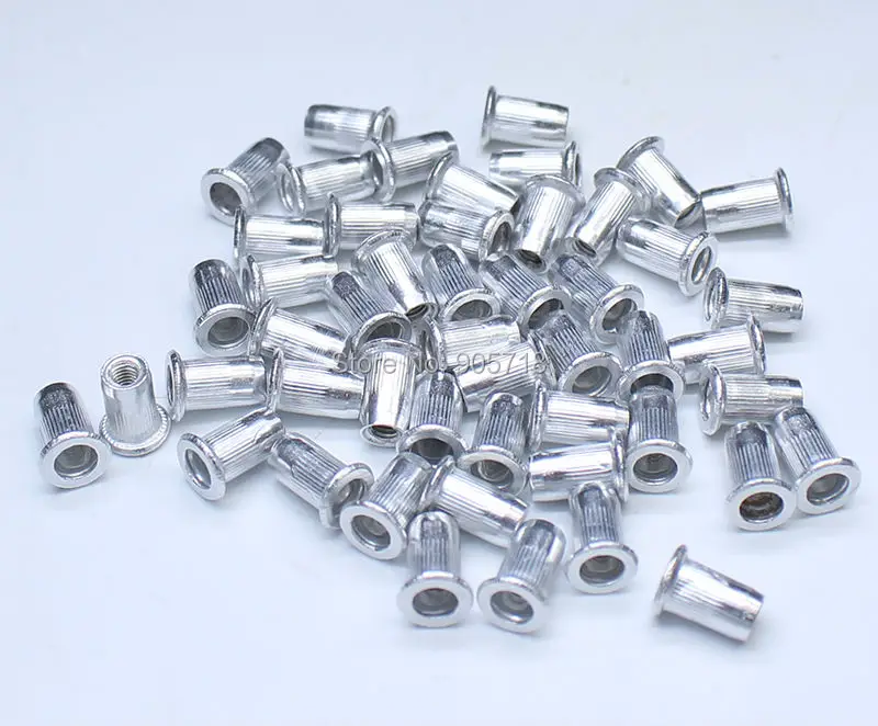 Flat Head Rivet Nuts 2 m3
