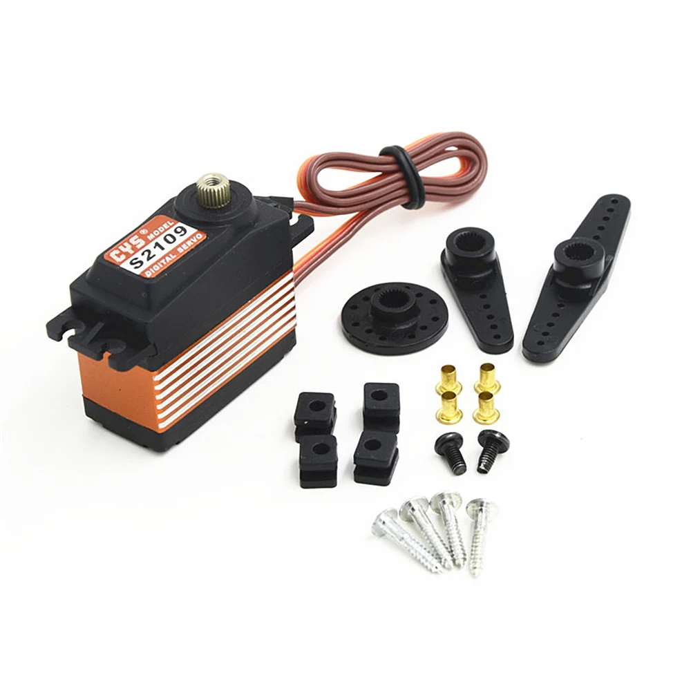 

CYS-S2109 11Kg High Torque Metal Gear Digital Servo Steering Servo for 600 RC Helicopter RC Car Boat Airplane Toys Model Parts