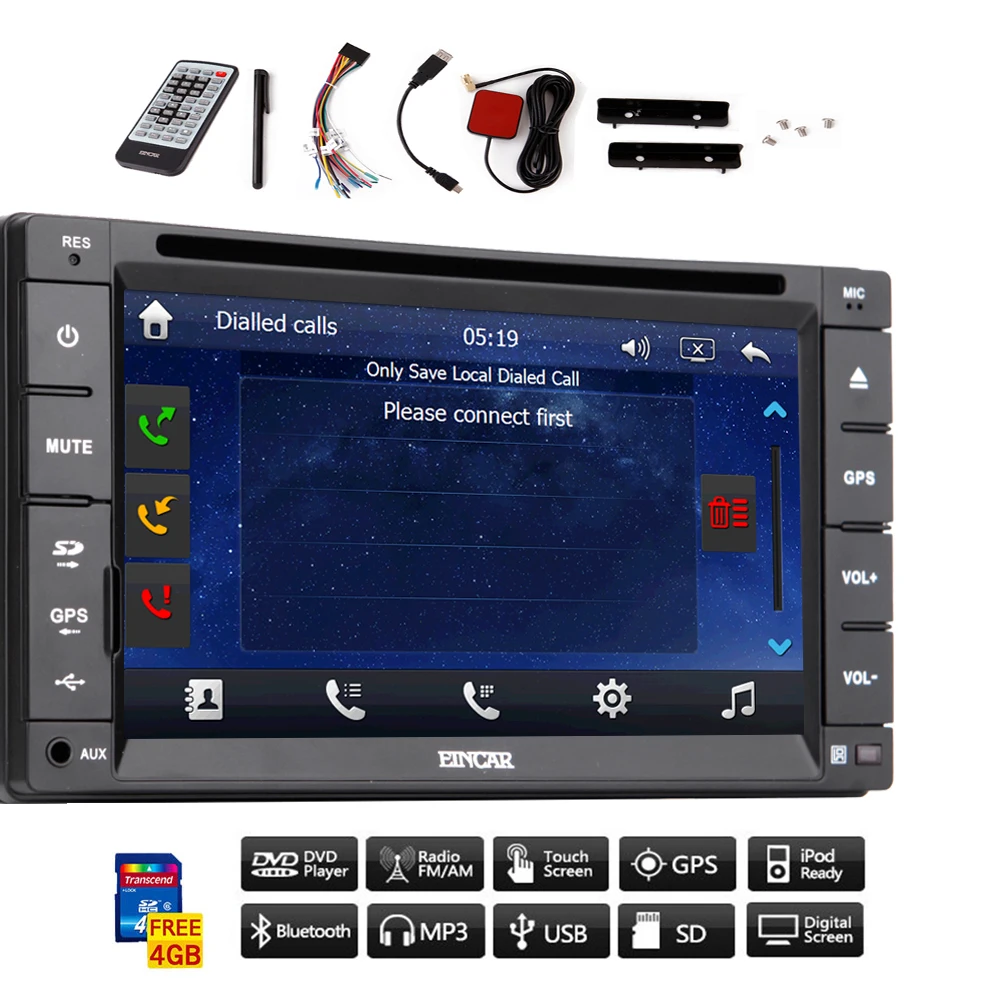 Cheap Head Unit GPS Car DVD Player Accessory Movie Receiver Touchscreen Map Autoradio Stereo Auto Radio Capacitive Sub USB 12