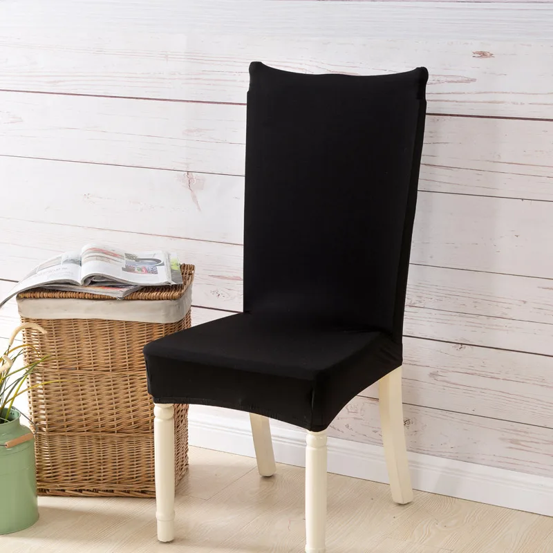 

110 Colors Seatcover Anti-dirty Multicolor Optional Soft Contracted Hotel Home Elastic Chair Protector Cover Dinning Room Decor