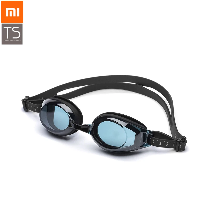 Плавательные очки Xiaomi TS оригинальные HD антизапотевающие 3 сменные для плавания с