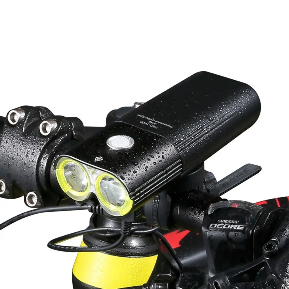 

Mounchain Bicycle Front Lamp Headlight Recharging High Brightness Waterproof Bike Cycling Safety Headlamp light