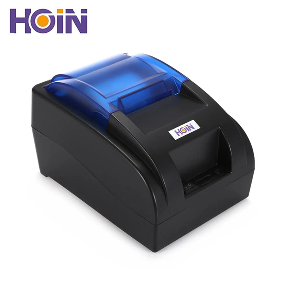 

HOIN HOP H58 Thermal Printer Instrument Ticket Cash Receipt Machine POS Printing USB Blutooth Wifi Wireless Version EU Plug