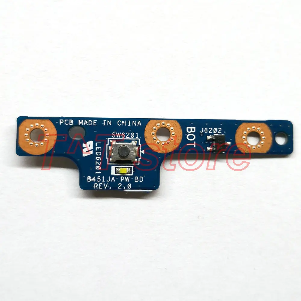 Новый оригинальный для ASUS B451J B451JA power botton board PW BD REV 2.0 Бесплатная доставка |