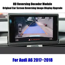 Liandlee Reverse Decoder Module Rear Parking Camera Image For Audi A6 2017~2018 Car Screen Upgrade Display Update