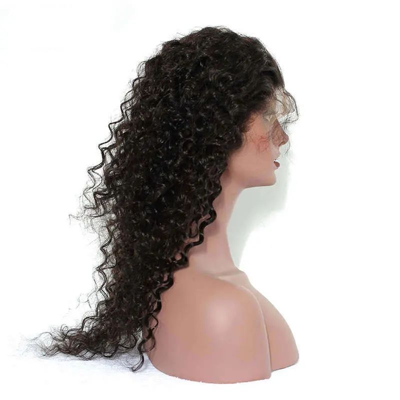 360 Lace Frontal Closure Deep Wave Frontal Closure Brazilian Remy Hair Pre Plucked Natural Hairline With Baby Hair CARA