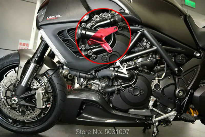 

Модифицированная Защитная крышка для водяного насоса двигателя из алюминиевого сплава для мотоцикла, колпачок для насоса Ducati Diavel Monster