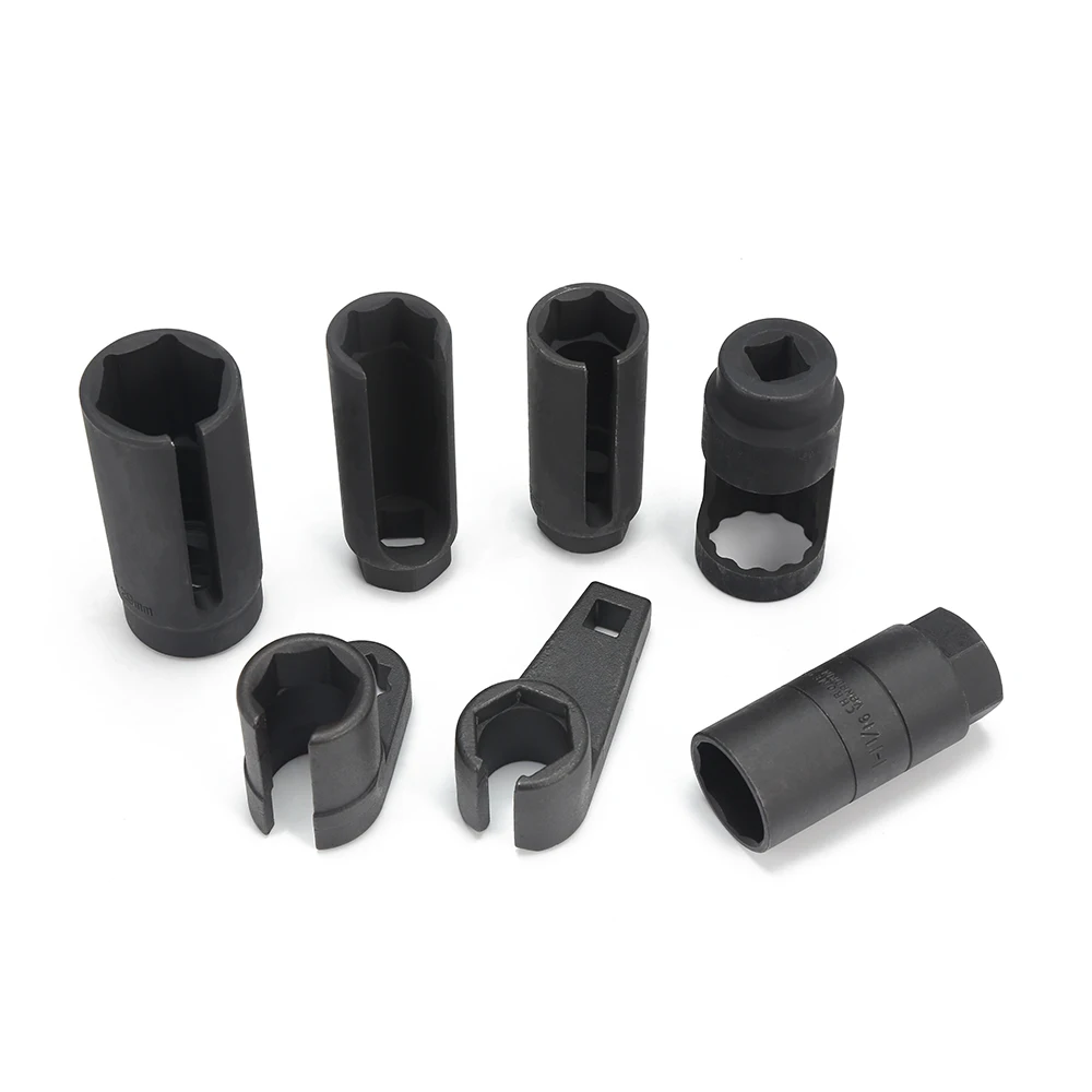 

7pcs O2 Thread Chasers Oxygen Sensor Socket Install Car Repair Tool Set for Car Repairing