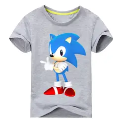 Детская футболка на новый год, костюм для мальчиков, футболки с принтом Марио, верхняя одежда для девочек, весна 2019, футболка, одежда