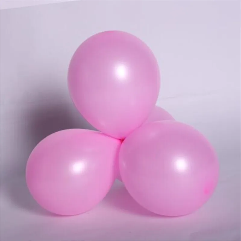 

30pcs Round Latex Pink Balloons 10Inch 2.2g Inflatable Wedding Air Ballon Baby Birthday Party Supplies Baby Shower Boy or Girl
