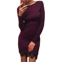 2017 font b Women b font Casual font b Vestidos b font Fit Ladies Elegant lace