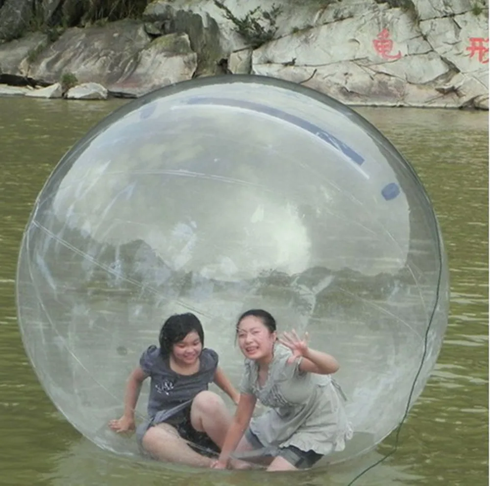 

Promotion Inflatable Water Zorb Ball 2M Dia 1.0MM Water Walking Ball For Pool Sea Lake Water Play Equipment PVC Water Balloon