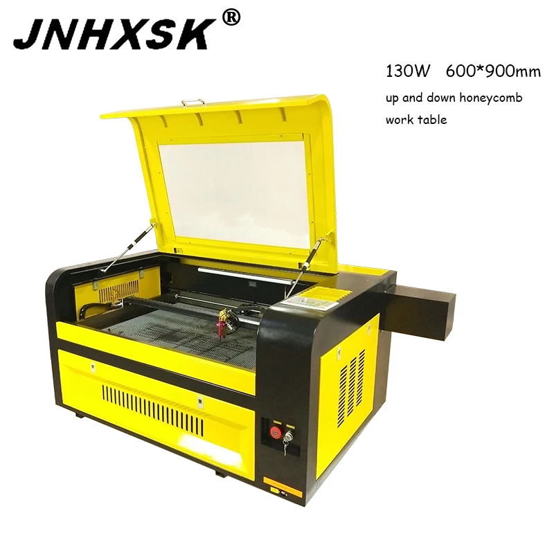 Станок лазерной резки с ЧПУ JNHXSK 130 Вт 3d лазерная гравировальная машина для ткани