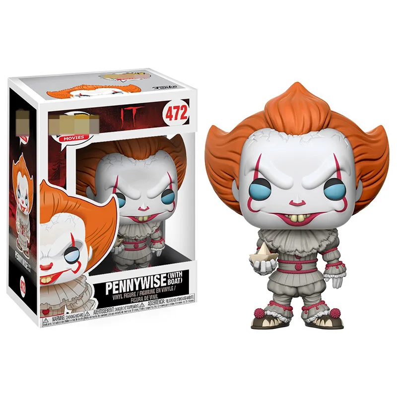 Виниловые куклы FUNKO POP Horror Movie IT Pennywise Teeth модель лица Billy Ghost коллекционные фигурки