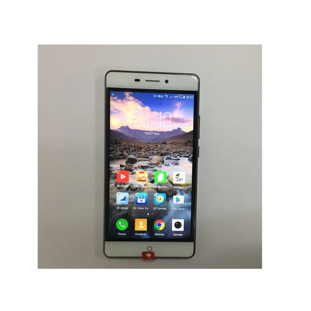 3D смартфон nakey Eye ZTE V5 5 дюймовый экран Qualcomm MSM 8952 Восьмиядерный процессор 3000 мАч