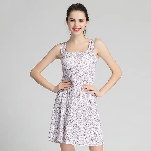 plus size sundress with built in bra