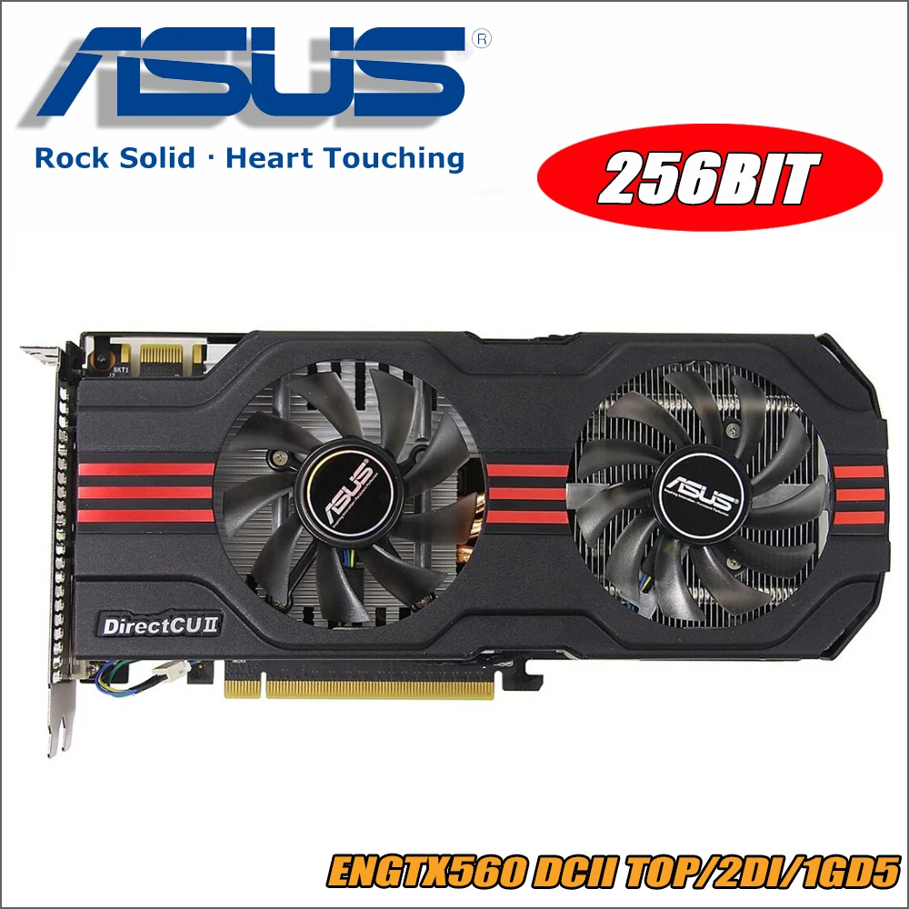 

used ASUS Video Card GTX 560 1GB 256Bit GDDR5 Graphics Cards for nVIDIA Geforce GTX560 VGA Cards stronger than GTX 650