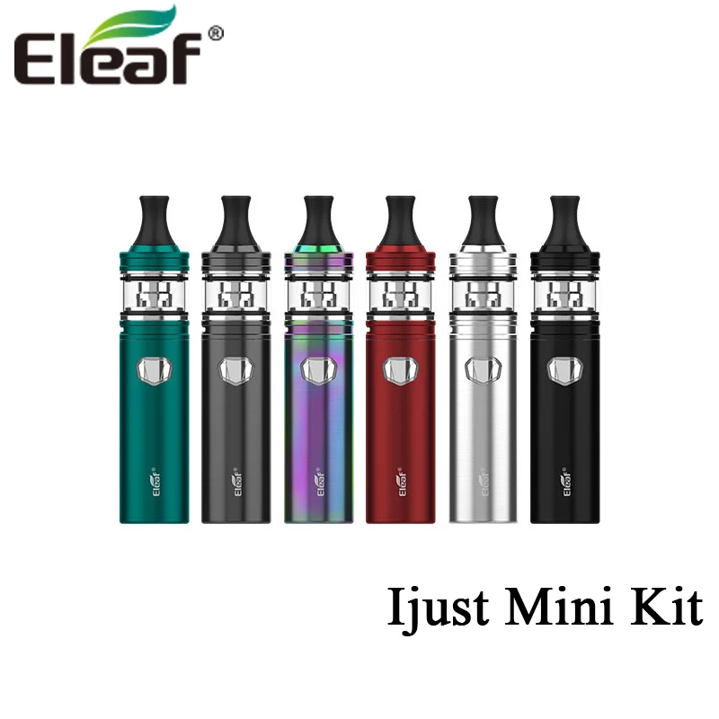 

Original Eleaf Ijust Mini Kit 2ml Vape Pen 25W output 1100mAh Battery With GT coils Atomizer Electronic Cigarette Vaper