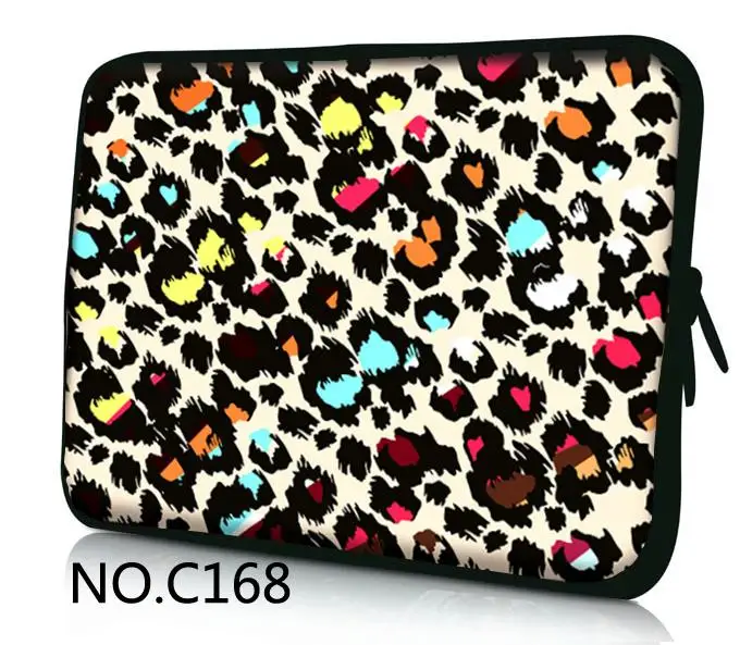Леопардовый унисекс Для женщин Портативный сумки Air Pro 11 12 13 14 15,6 сумка для ноутбука/чехол для Dell hp macbook Xiaomi Surface pro 3 4