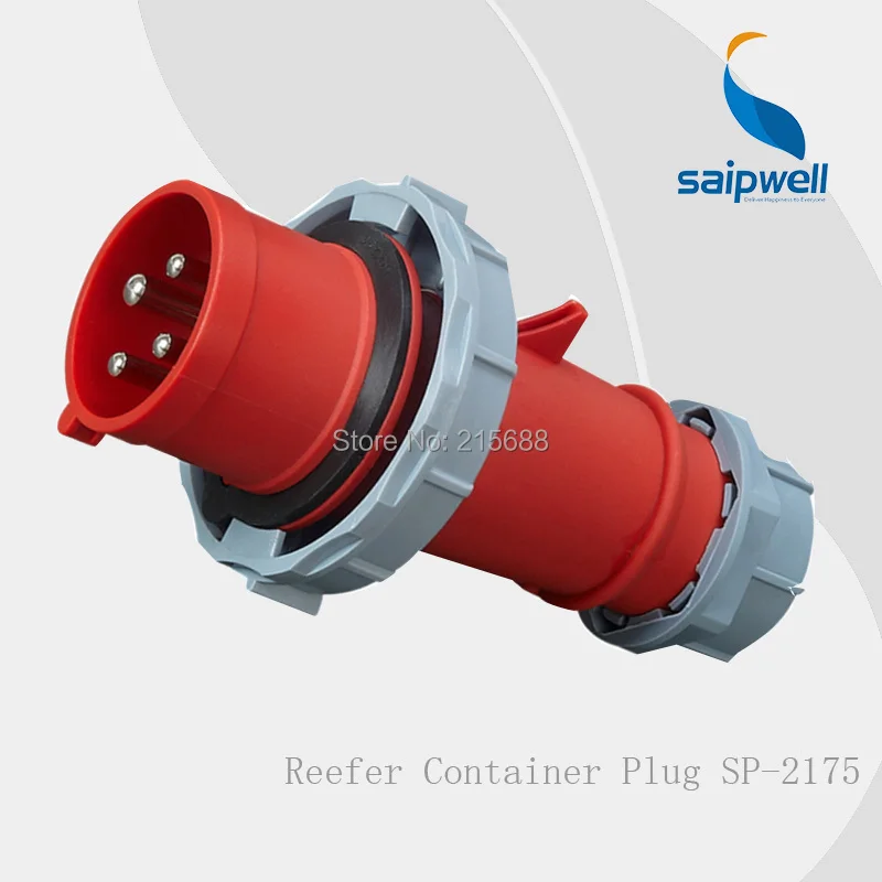 

HOT Sale CEE/ICE 32A 4P 3H industrial plugs and socket for standard reefer container SP-2175