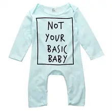 2016 Fashion 0-24M Baby Boy Girl Warm Infant Autumn Long Sleeve Romper Jumpsuit Cotton Clothes Outfits
