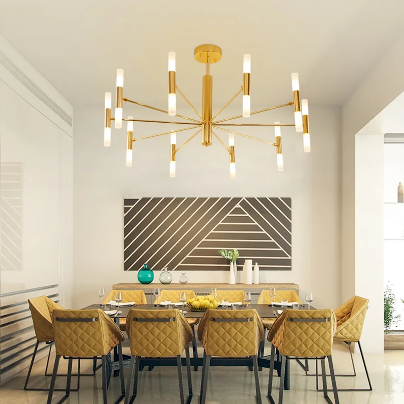 Постсовременный дизайн индивидуальная светодиодная Люстра для гостиной