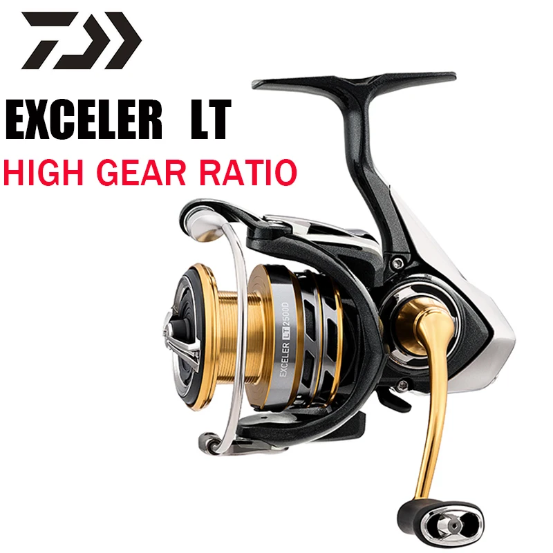 Рыболовная катушка DAIWA EXCELER LT 1000D-XH 2000D-XH 2500-XH 3000DCXH 4000DC-XH 5000DC-XH 6000D-H с высоким