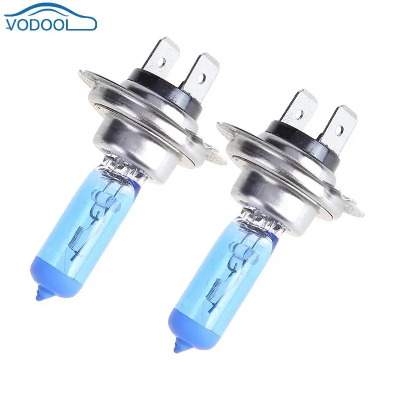 VODOOL 2pcs H7 Автомобильный светодиодный противотуманный фонарь, фара, лампа ближнего света 6000K синий 1000lm автомобильные ходовые огни