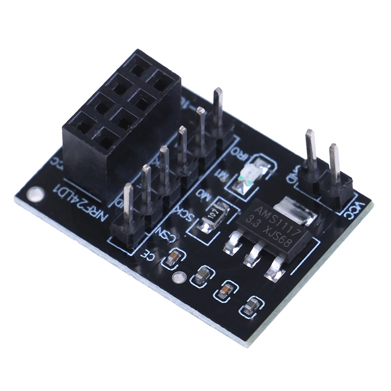 

HOT 5Pcs Socket Adapter Plate Board For 8pin NRF24L01 Wireless Transceive Module