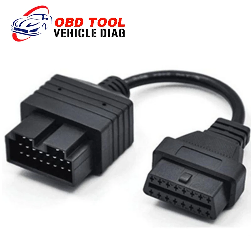 

Promotion Price KIA 20 Pin To 16 Pin OBD2 Adaptar Code Reader Car Diagnostic Tool OBD2  20 PIN Cable
