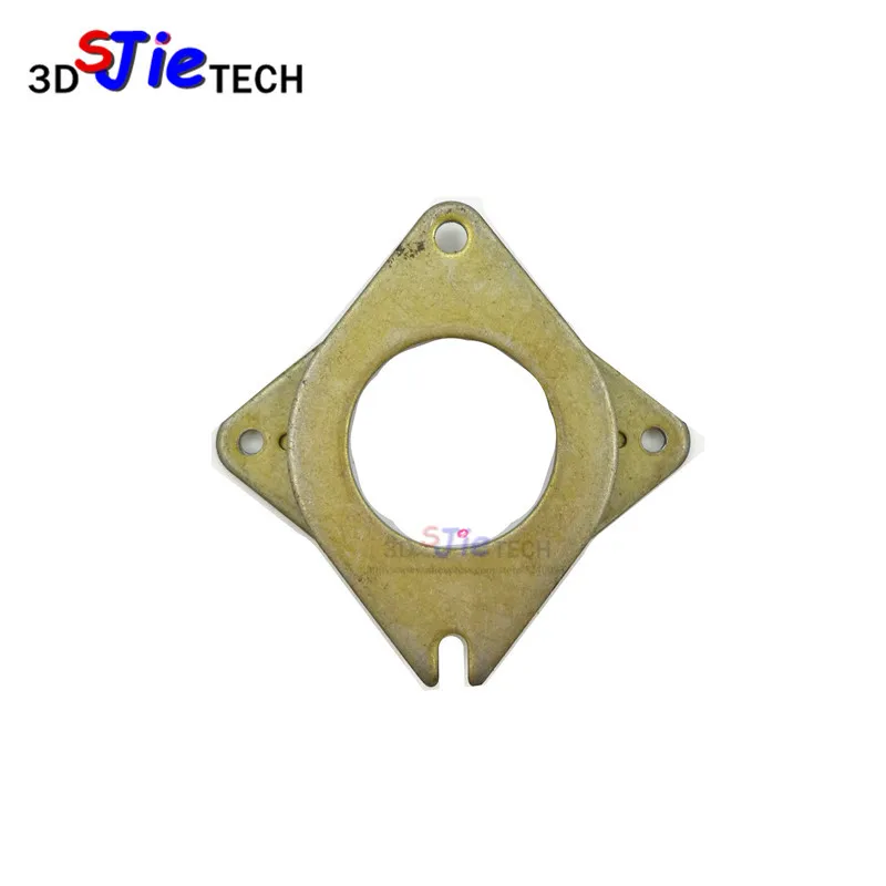 1 pcs Nema17 mount bracket 42 stepper motor steel rubber damper shock absorber ring pad diy cnc part brackst 51.8x51x6 mm | Компьютеры и