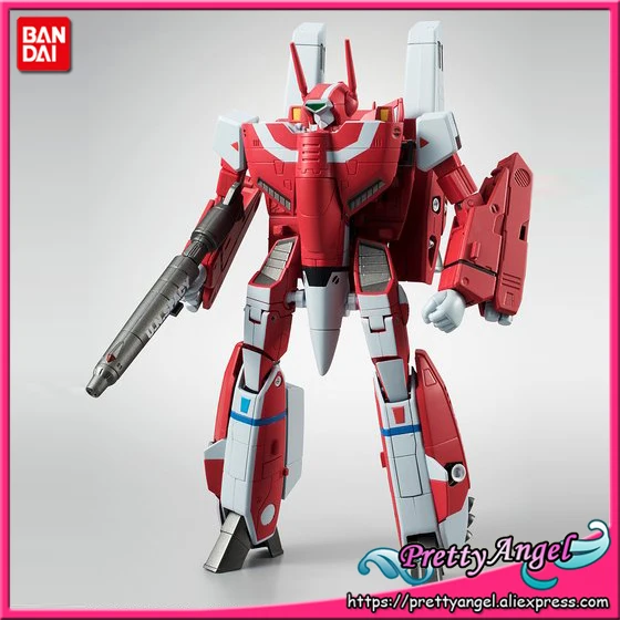 

Genuine Bandai Tamashii Nations HI-METAL R Exclusive Macross VF-1J Super Valkyrie (Milia Fallyna Jenius Unit) Action Figure