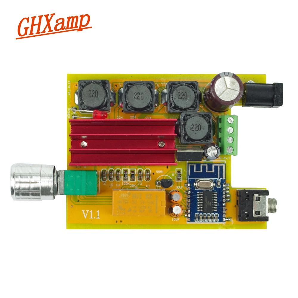 Ghxamp Bluetooth усилитель TPA3116 50 Вт * 2 HIFI Цифровой мощности плата для динамик высокой DIY