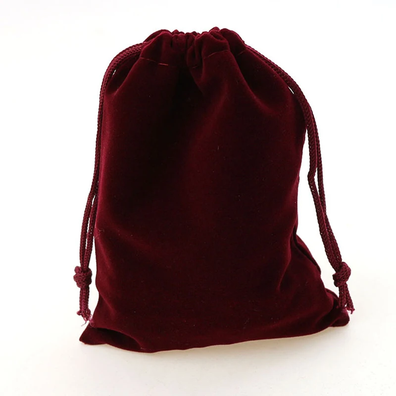 wine velvet bag
