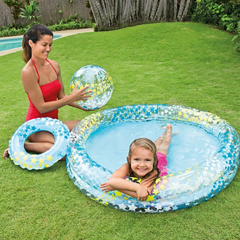 Baby Table Fish Table Pool Swimming Pond Inflatable Children's Toy Sand Sand Swimming