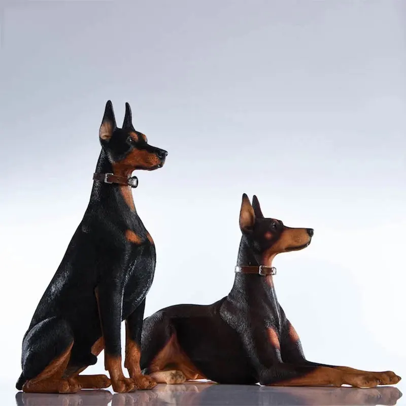 2 Stücke 12 Zoll Action-Figur 1:6 Polizeihund Spielzeug für Kinder