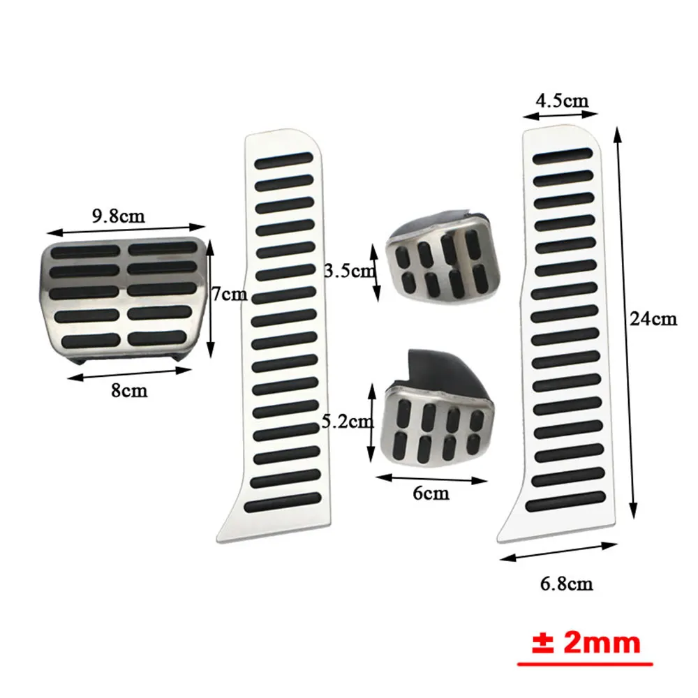 Автомобиль педали акселератора газа Тормозная педаль сцепления для Volkswagen VW Jetta MK5 Гольф 5 6 Scirocco Tiguan Toureg Skoda octavia