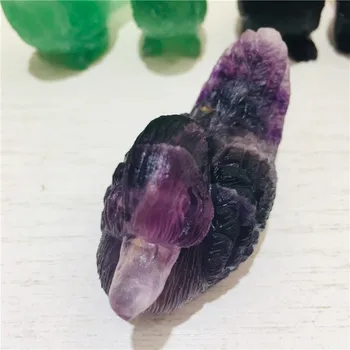 

Natural crystal animals fluorite quartz gemstone