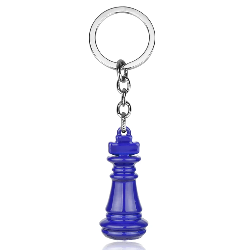 Dongsheng, торговля, креативные ювелирные изделия, Международный шахматный спортивный брелок для женщин и мужчин, модные сумки, брелок для ключей, автомобильный держатель для ключей - Цвет: blue