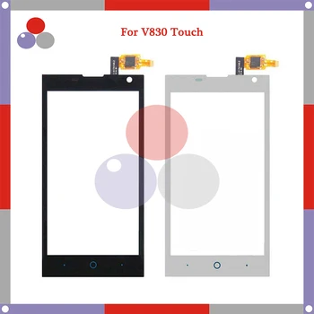 

10pcs/lot High Quality For ZTE Blade G Lux Kis 3 Max V830 V830W touch Screen Panel Sensor Digitizer Outer Glass Lens