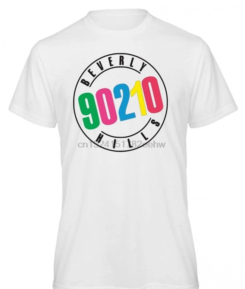 

Crossfit T Shirts MAGLIA MAGLIETTA T-SHIRT UOMO DONNA VINTAGE SERIE TV BEVERLY HILLS 90210 O-Neck Streetwear Tees