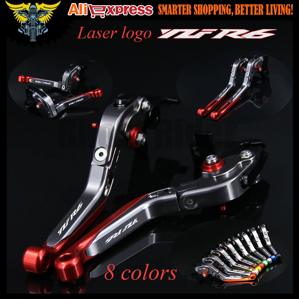 Для Yamaha YZF R6 1999 2000 2001 2002 2003 2004 с логотипом (YZF R6) красный + титан новый ЧПУ