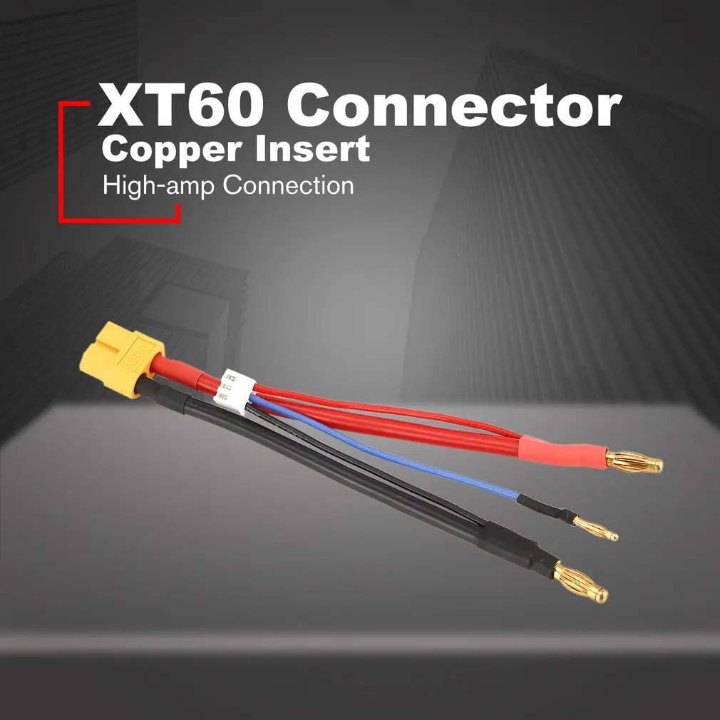 

XT60 Connector Plug Adapter Cable for RC Balance Charge Battery Converter Remote Control Toys Quadcopter Accessories